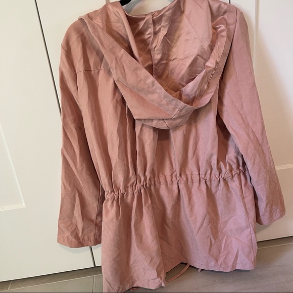 Suede Pink Outerwear Jacket - Picture 7 of 8